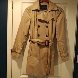 Zara tan trench coat